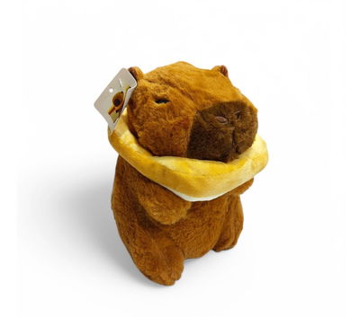 PELUCHE CAPIBARA CON TOSTADA