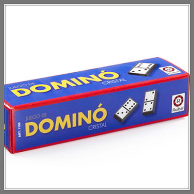 JUEGO DOMINO CRISTAL