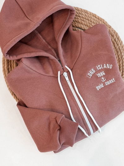 Campera Friza Island rosa