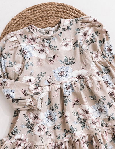Vestido floreado beba
