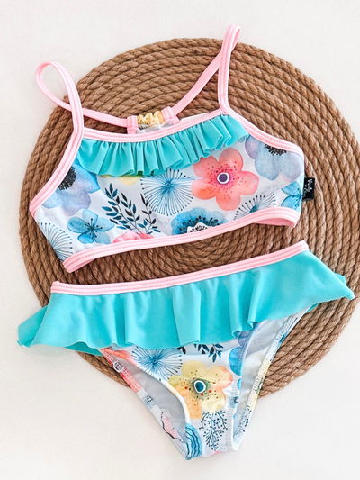 Bikini Flores Voladitos 