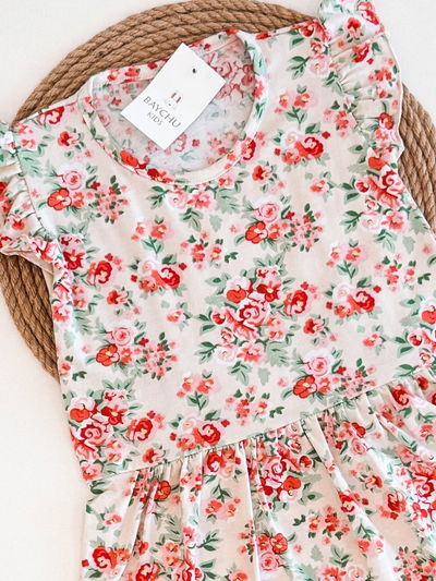 Vestido Floreado Niña 