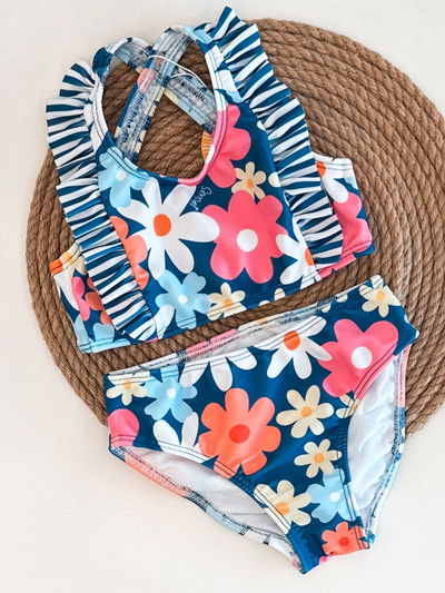 Bikini Flores Niña