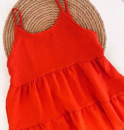 Vestido tableado 