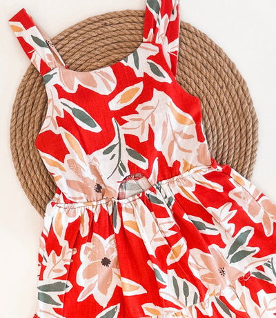 Vestido Floreado Niña