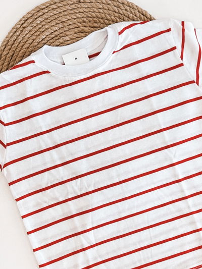 Remera M/C rayada