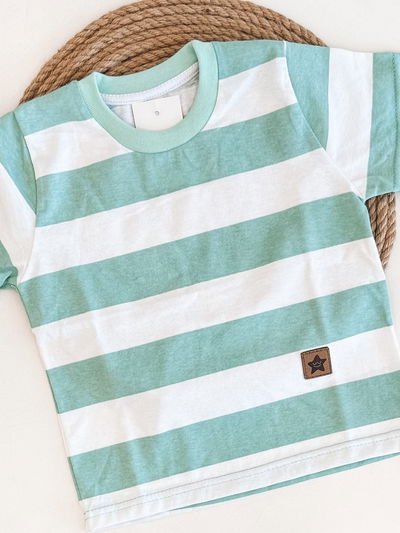 Remera M/C rayada 
