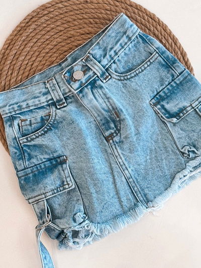 Pollera Cargo Jean 