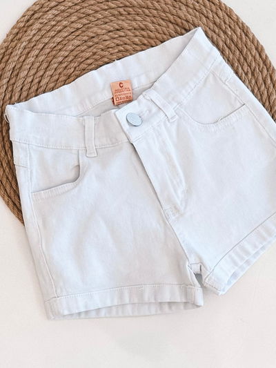 Short Blanco Niña 