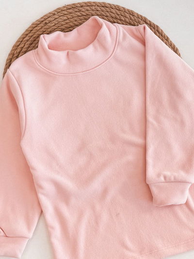 Media Polera Darlon rosa claro bb