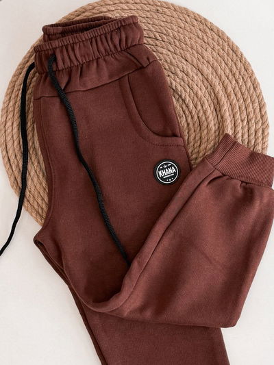 Babucha Friza Niño marron