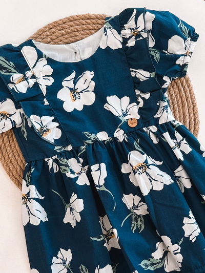 Vestido niña flores