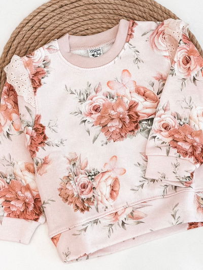 Buzo Floreado Rustico Bba