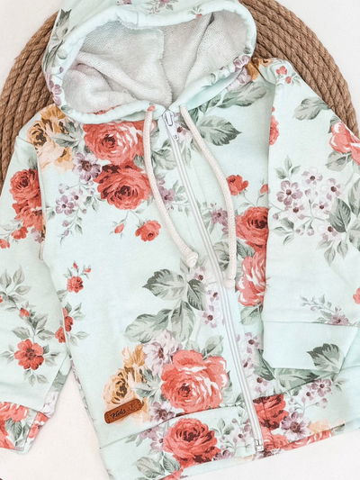 Campera Rustica Floreada Bba