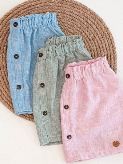 Pollera Lino Niña