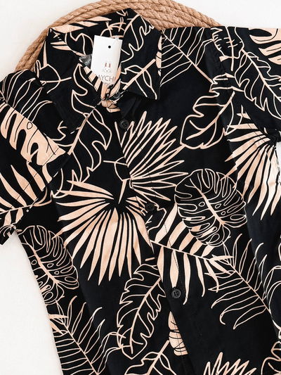 Camisa hawaiana niño