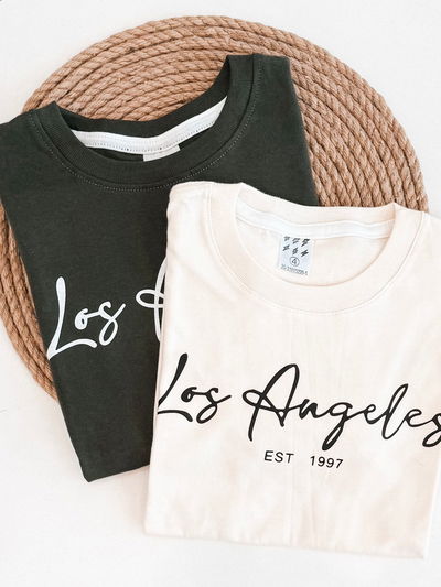 Remera M/C Los Angeles