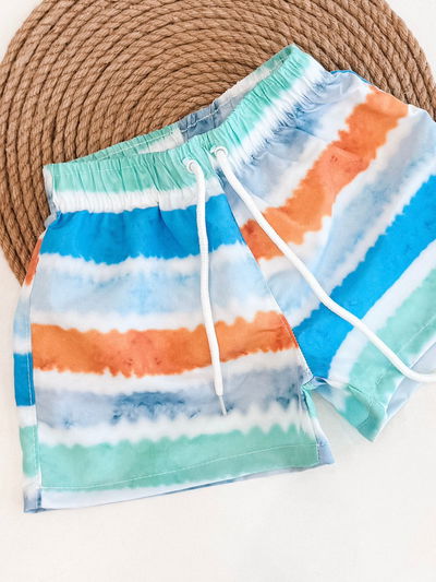 Short de baño batik