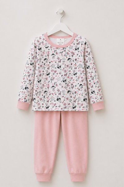 Pijama algodón bosque