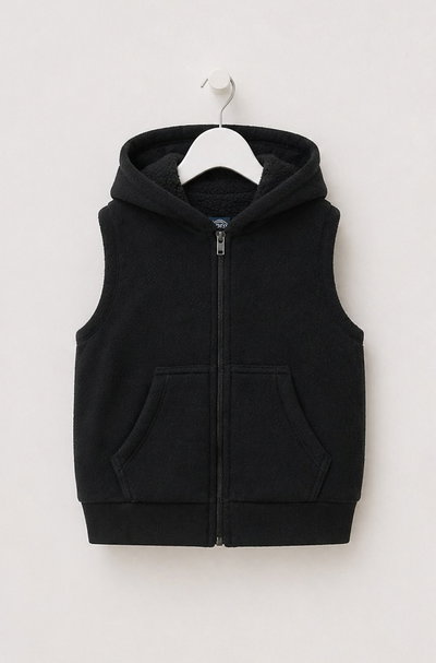 Chaleco polar c/piel 