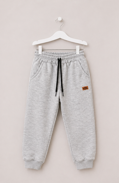 Babucha con piel gris