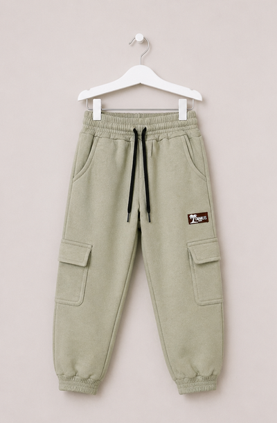 Babucha Friza Cargo verde