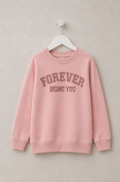 Buzo Friza Forever rosa