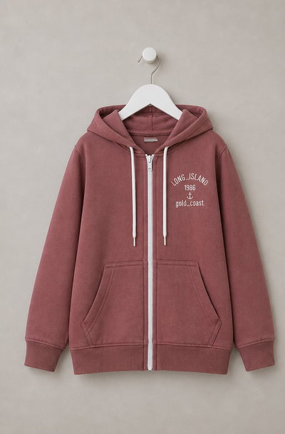 Campera Friza Island rosa