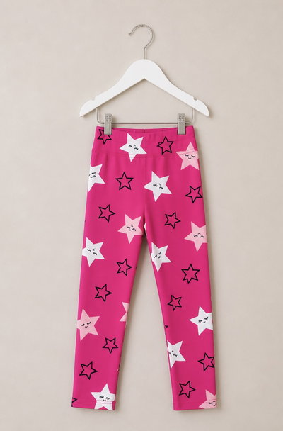 Calza frizada estrellas 