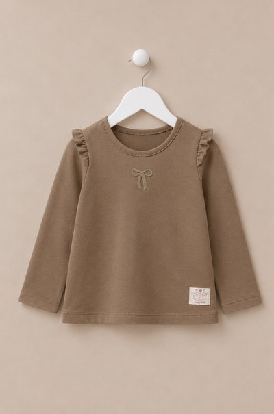 Remera M/L moño