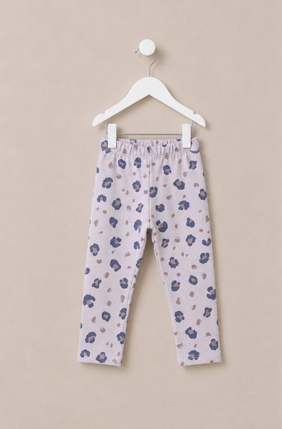 Calza frizada animal print