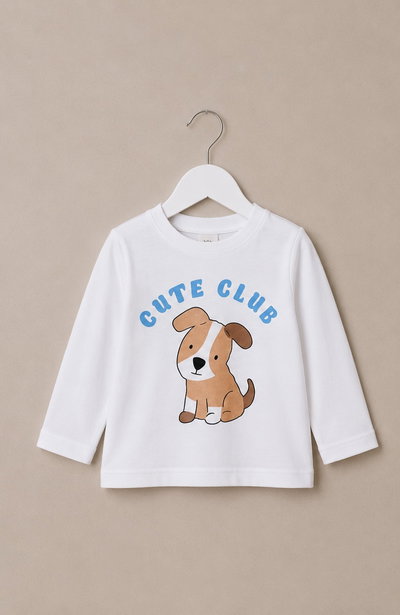 Remera M/L Perro