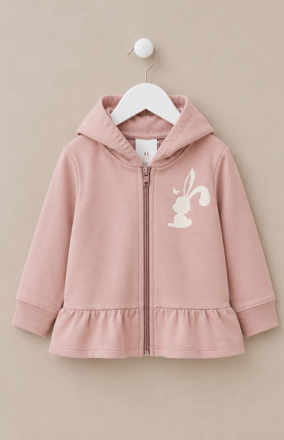 Campera Conejo rosa