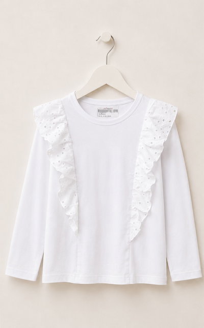 Remera M/L brodery