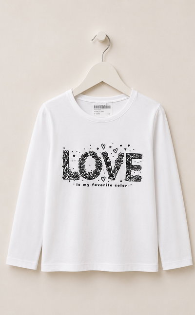 Remera M/L love