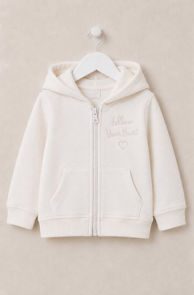 Campera Corazon frizada