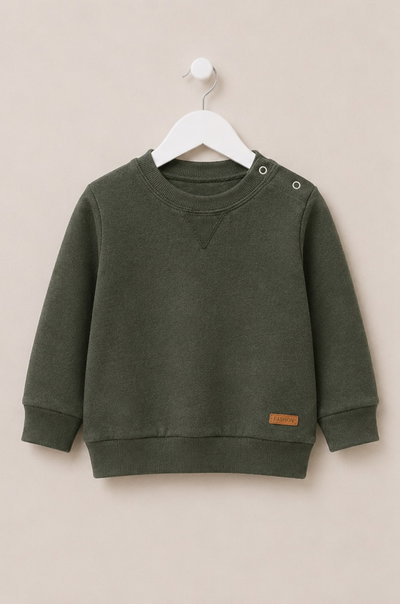 Buzo Liso Friza verde