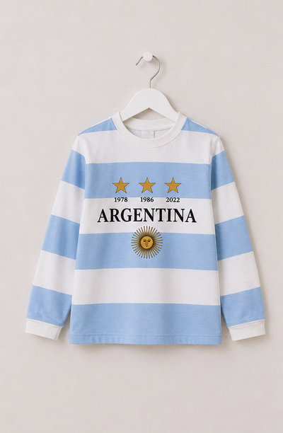 Remera M/L Argentina