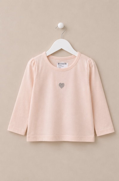 Remera M/L corazon