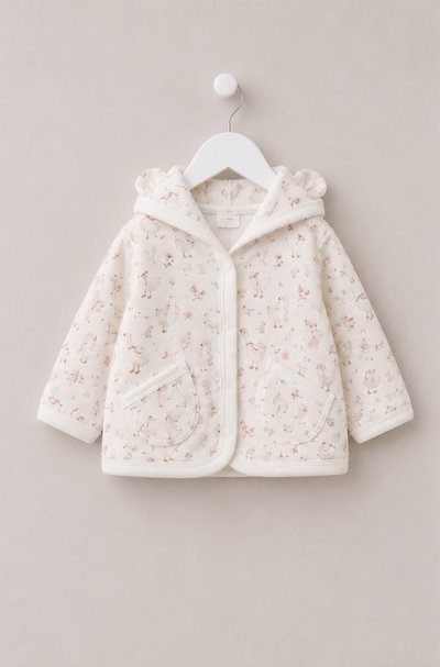 Campera plush patitos