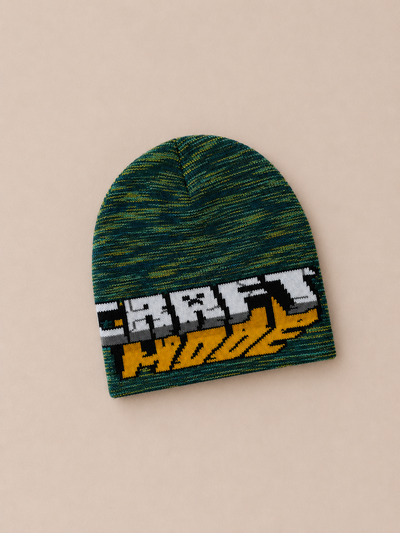 Gorro lana minecraft