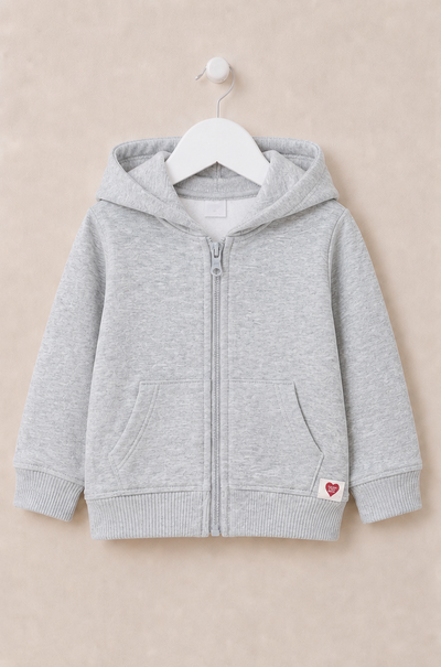 Campera Friza gris