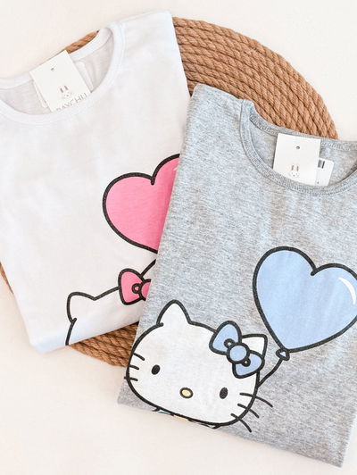 Remera M/L Kitty