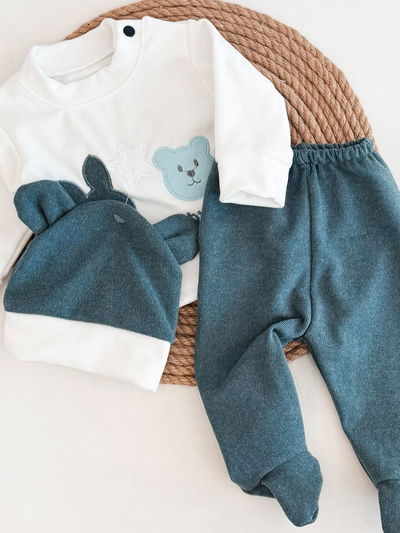 Conjunto Plush azul