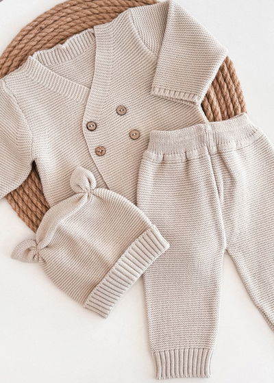 Conjunto Lana beige