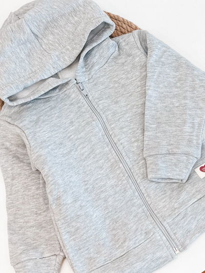 Campera Friza gris