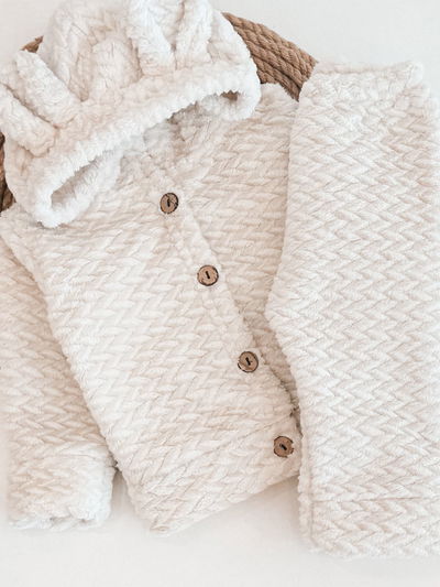 Conjunto Teddy natural