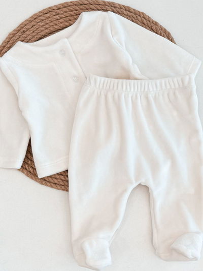 Conjunto Plush blanco