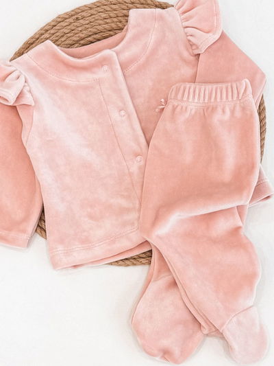 Conjunto Plush rosa