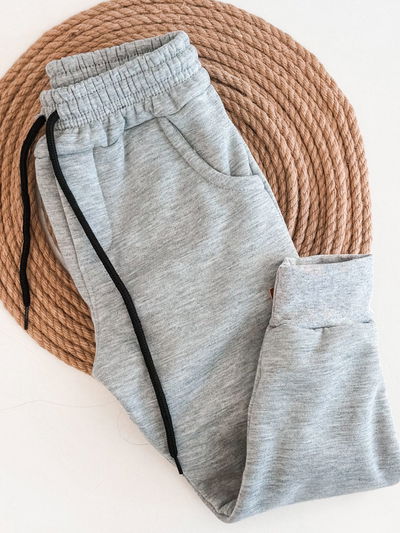 Babucha C/Piel gris